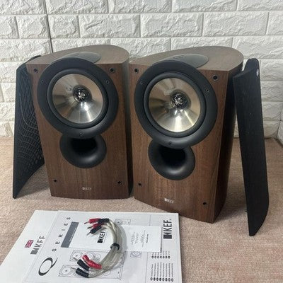 KEF Q IQ30 SP3642 BOOKSHELF SPEAKERS PAIR 2-WAY BASS REFLEX UNI-Q 6.5"