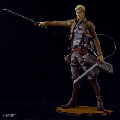 ATTACK ON TITAN ERWIN SMITH 1/8 SCALE FIGURE BRAVE ACT PVC COMPLETE BOXED