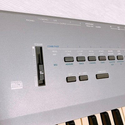 KORG N264 61 KEY SYNTHESIZER KEYBOARD MUSIC WORKSTATION TESTED WORKING