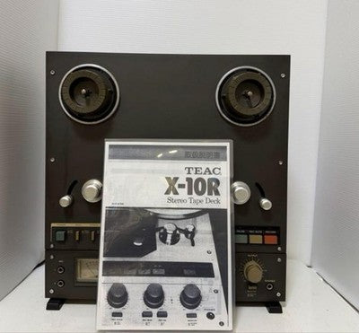 TEAC X-10R OPEN REEL TAPE DECK AUTO REVERSE 4-TRACK 2-CH SERVICED JAPAN 100V