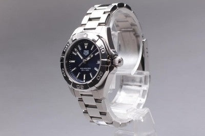 TAG HEUER AQUARACER WBD1412.BA0741 WPP7203 QUARTZ BLUE DIAL LADIES WATCH SS
