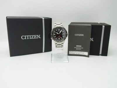 CITIZEN PROMASTER SKY GMT AUTOMATIC MEN'S STAINLESS STEEL WATCH NB6046-59E