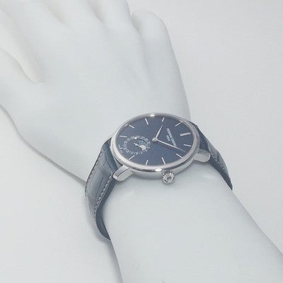 FREDERIQUE CONSTANT FC-705N4S6 SLIMLINE MOONPHASE MANUFACTURE AUTO BLUE DIAL