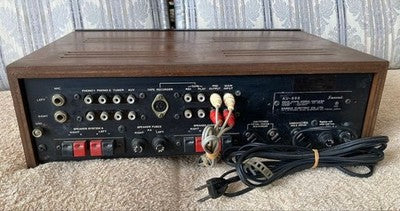 SANSUI AU-666 STEREO INTEGRATED AMPLIFIER 2-STAGE AC100V 50HZ/60HZ AUDIO JAPAN