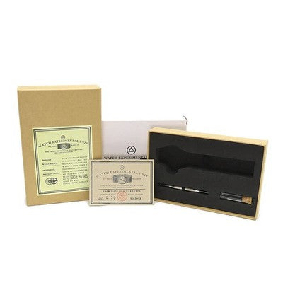 WMT WATCHES RM1950 AUTOMATIC VINTAGE STYLE WHITE DIAL NYLON MEN'S WATCH BOX