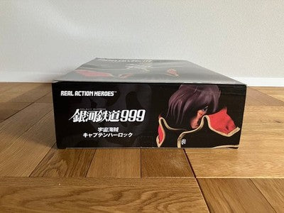 MEDICOM TOY RAH REAL ACTION HEROES GALAXY EXPRESS999 CAPTAIN HARLOCK FIGURE MINT