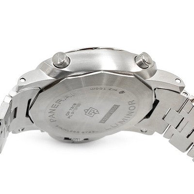 PANERAI LUMINOR CHRONO PAM01110 Y-SERIES STAINLESS STEEL CHRONOGRAPH LUMINOUS