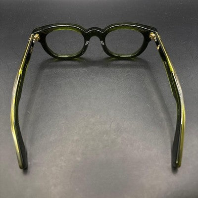 JACQUES MARIE MAGE AKIRA FASHION GLASSES FRAME DARK GREEN 47-24