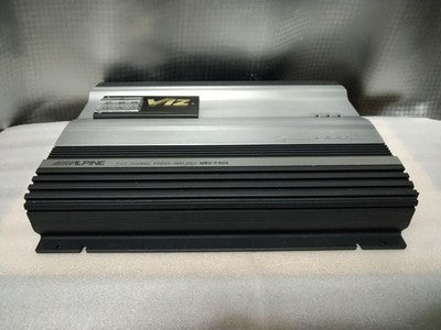 ALPINE MRV-F409 4-CHANNEL POWER AMPLIFIER TESTED WORKING FROM JAPAN AS IS