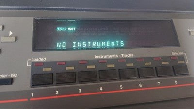 ENSONIQ EPS PERFORMANCE SAMPLER 1988 VINTAGE 13-BIT KEYBOARD WITH FDD DISKS AC