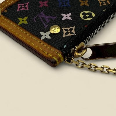 LOUIS VUITTON M92654 MONOGRAM MULTICOLORE POCHETTE CLE COIN CASE LADIES