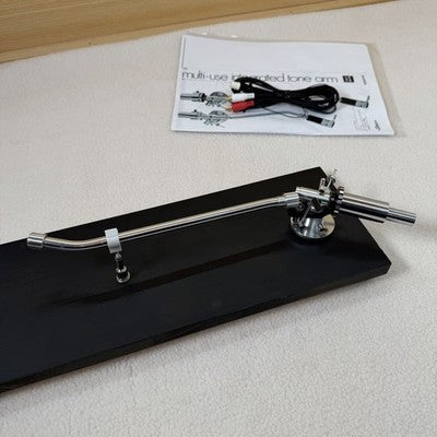 STAX UA-70 ONE POINT TONEARM TURNTABLE WITH BASE - EXCELLENT+++++