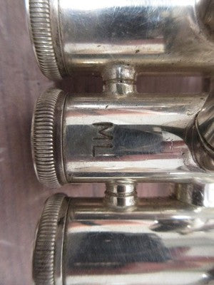 BACH STRADIVARIUS 180ML37 TRUMPET SILVER PLATED 3 VALVE WITH CASE USED JAPAN