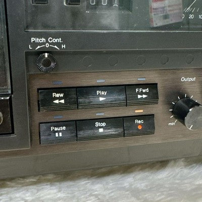 NAKAMICHI 670ZX 3-HEAD AUTO AZIMUTH CASSETTE DECK PLAYER 100V 50/60HZ JAPAN