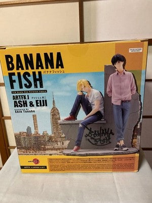 KOTOBUKIYA ARTFX J BANANA FISH ASH LYNX & EIJI OKUMURA 1/8 FIGURE COMPLETE SET