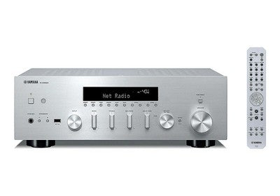 YAMAHA R-N600A SILVER INTEGRATED AMPLIFIER NETWORK RECEIVER HI-RES DAC 100V NEW