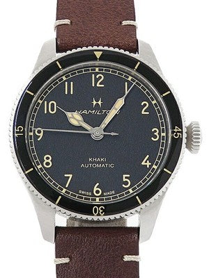 HAMILTON KHAKI AVIATION PILOT PIONEER H76205530 AUTOMATIC MEN'S WATCH W/ BOX