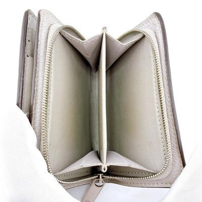LOUIS VUITTON M80817 PORTEFEUILLE CLÉA MAHINA RFID COMPACT WALLET GRAY AUTHENTI