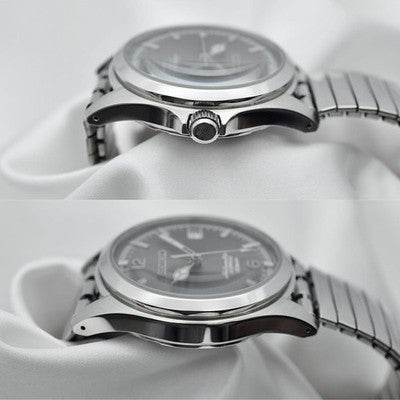 SEIKO MECHANICAL SZSB015 4R35-02R0 AUTOMATIC GRAY DIAL 10 BAR JDM MEN WATCH