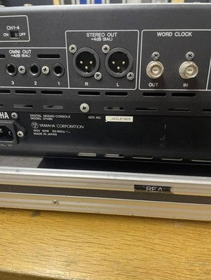 YAMAHA 01V96I DIGITAL MIXING CONSOLE PA AUDIO 16 CHANNEL GENUINE CASE TESTED