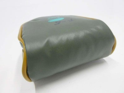 KENSAWADA SUSSEX FLY REEL CASE 9 CM IN HEIGHT 8 CM IN WIDTH 3.5 CM IN DEPTH
