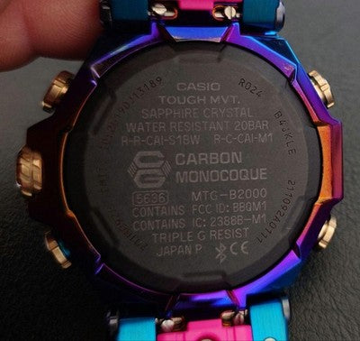 CASIO G-SHOCK MTG B2000PH 2AJR BLUE PHOENIX JAPAN MADE NEAR MINT