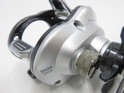 DAIWA 11 SMACK 100H BODY BAITCASTING REEL PARTS FISHING SILVER EXCELLENT++++