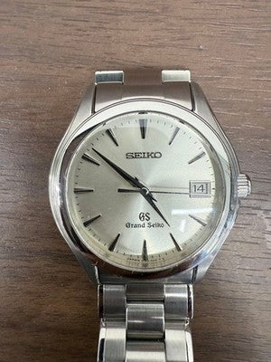 SEIKO SBGX005 GRAND SEIKO MEN'S WRISTWATCH ROUND FACE JAPAN MADE DIAL BLACK
