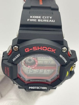 CASIO G-SHOCK GW-9400NFST RANGEMAN FIRE RESCUE TEAM 25TH ANNIV WATCH BOX