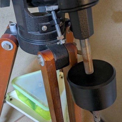 VIXEN CUSTOM 80M VINTAGE ASTRONOMICAL REFRACTOR TELESCOPE WITH TRIPOD FROM JP