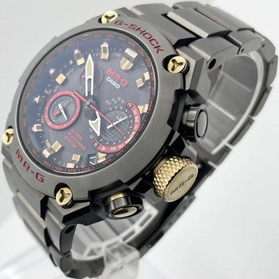 CASIO G-SHOCK AKAZONAE MRG-G1000B-1A4JR DATE SOLAR POWERED RADIO MEN'S MRG-G1000