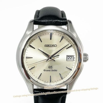 GRAND SEIKO SBGX005 9F62-0A10 QUARTZ SILVER DIAL MEN'S WATCH FOR PARTS JP