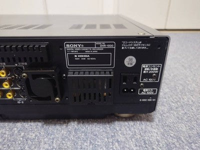 SONY DHR-1000 MINIDV DECK PLAYER RECORDER - FULLY FUNCTIONAL, W/ REMOTE & MANUAL