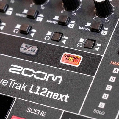 ZOOM LIVETRAK L-12 12CH LIVE PODCAST DIGITAL MIXER AND RECORDER MINT