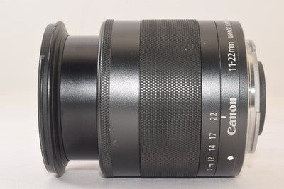 CANON EF-M 11-22MM F4-5.6 IS STM WIDE-ANGLE ZOOM LENS FOR PARTS NOT WORKING.