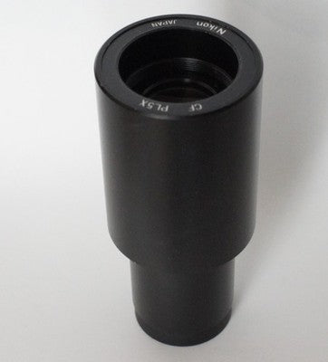 Nikon CF PL 5X Projection Lens 23.2mm For Optiphot Labophot Series Excellent