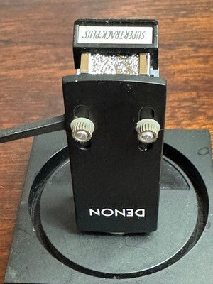 SHURE V15 TYPE III MM CARTRIDGE WITH GENUINE STYLUS, WORKING, W/ DENON HEADSHELL
