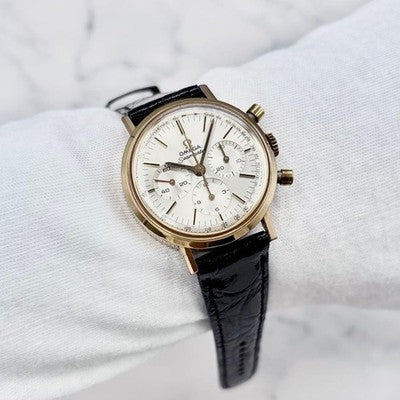 OMEGA SEAMASTER 105.005 MANUAL WINDING CAL.321 CHRONOGRAPH GOLD PLATED