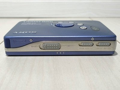 SONY WM-EX707 BLUE OPERATION CONFIRMED EXCELLENT CONDITION FROM JAPAN USED