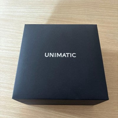 UNIMATIC U2-B MODELLO DUE LIMITED 400 AUTOMATIC WATCH ITALY BOX PAPERS