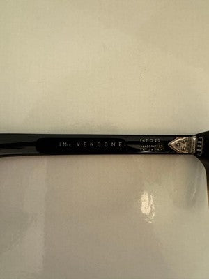 JACQUES MARIE MAGE VENDOME BLACK FADE 47-25 SUNGLASSES BOX CASE JAPAN