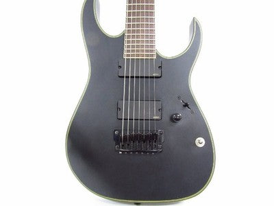 IBANEZ IRON LABEL RGIR37BFE BLACK FLAT ELECTRIC GUITAR