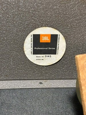 JBL 3143 NETWORK CROSSOVER FOR 4-WAY SPEAKERS JBL 4343 4344 TESTED