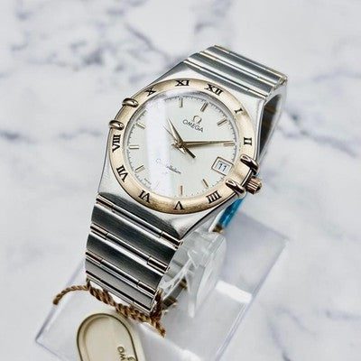 OMEGA CONSTELLATION 1312.30.00 MEN'S WRISTWATCH STEEL GOLD SWISS QUARTZ