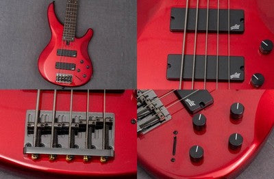 YAMAHA TRBX305 5-STRING ELECTRIC BASS PLEK SETUP W/ SOFT CASE FROM JAPAN.