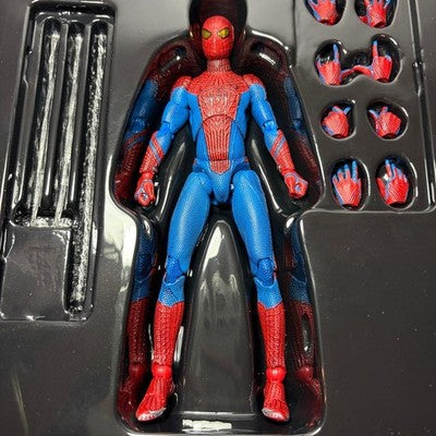 MAFEX NO.001 AMAZING SPIDER MAN ACTION FIGURE MEDICOM TOY MARVEL RARE COMPLETE