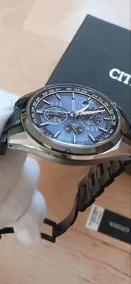 CITIZEN ATTESA AT8044-72L LIMITED EDITION ECO DRIVE RADIO SOLAR WATCH JAPAN