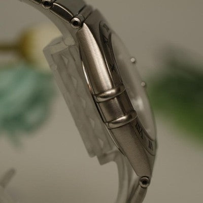 OMEGA CONSTELLATION 1512.40 QUARTZ GRAY DIAL ROMAN BEZEL STAINLESS MEN'S WATCH