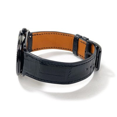 HERMÈS ARCEAU RONDE DES HEURES LIMITED TO 300 PIECES AR5A.530 QUARTZ BLACK PVD