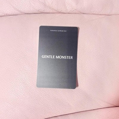 GENTLE MONSTER BIJOU DE 02 EYEGLASSES SILVER METAL FRAME CLEAR LENS 2025